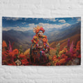 About my Brain Institute Wall Art Pachamama Goddess Flag Wall Art