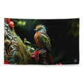 About my Brain Institute Wall Art Quetzal Spirit Animal Flag Wall Art