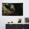About my Brain Institute Wall Art Quetzal Spirit Animal Flag Wall Art