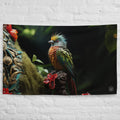 About my Brain Institute Wall Art Quetzal Spirit Animal Flag Wall Art
