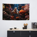 About my Brain Institute Wall Art Sea Turtle Spirit Animal Flag Wall Art