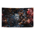 About my Brain Institute Wall Art Snow Leopard Spirit Animal Flag Wall Art