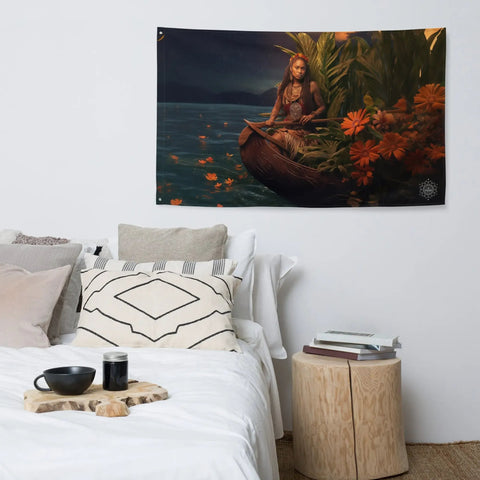 About my Brain Institute Wall Art Wairaka Goddess Flag Wall Art