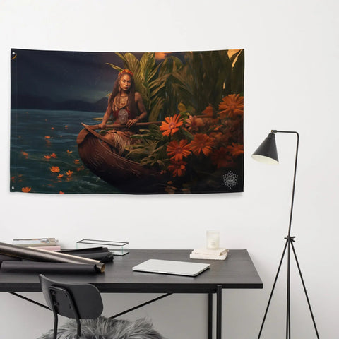 About my Brain Institute Wall Art Wairaka Goddess Flag Wall Art