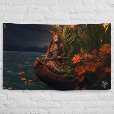 About my Brain Institute Wall Art Wairaka Goddess Flag Wall Art