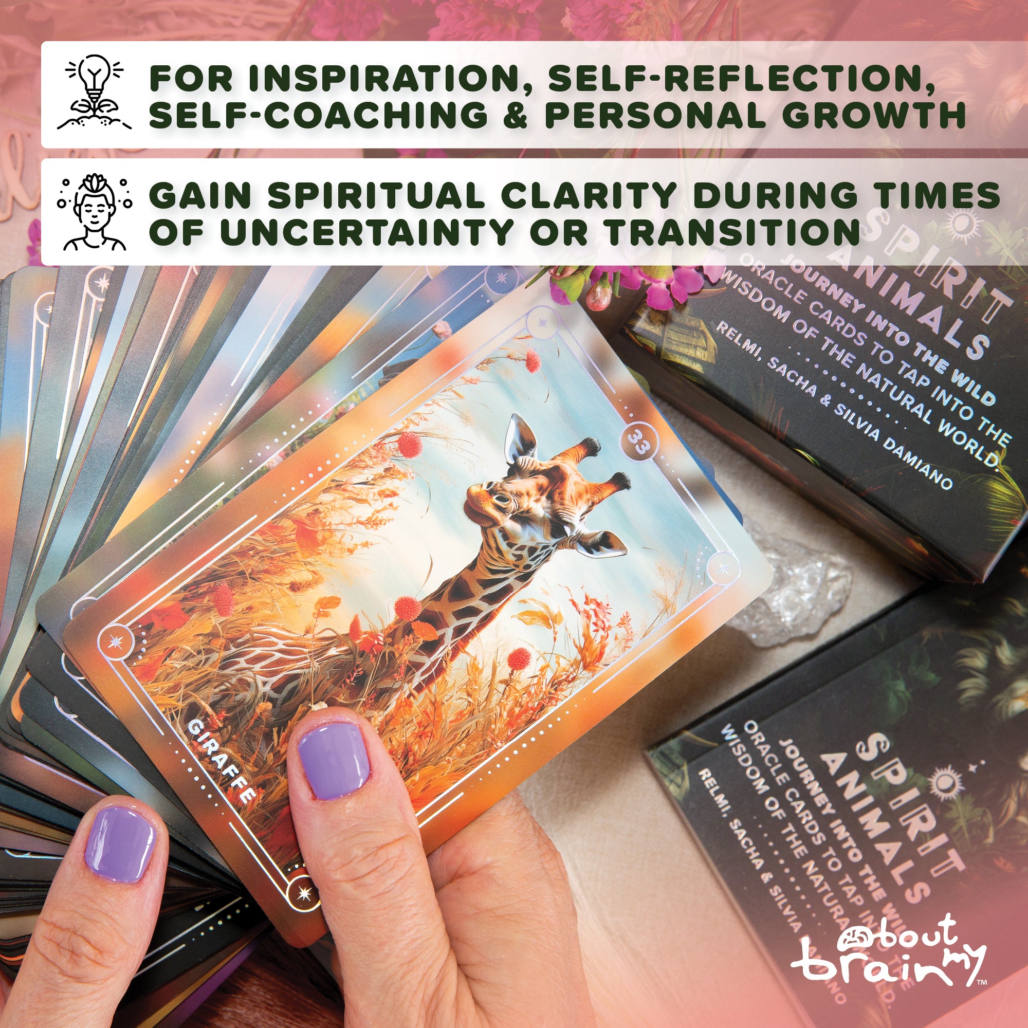 Spirit Animals Oracle Cards & Guidebook – About my Brain