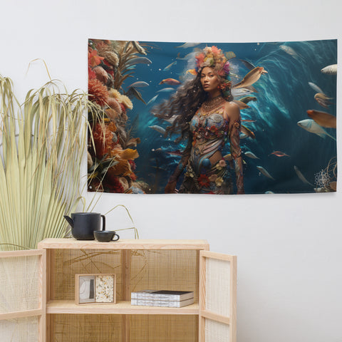 Vairaumati Goddess Flag Wall Art