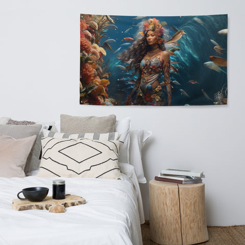 Vairaumati Goddess Flag Wall Art