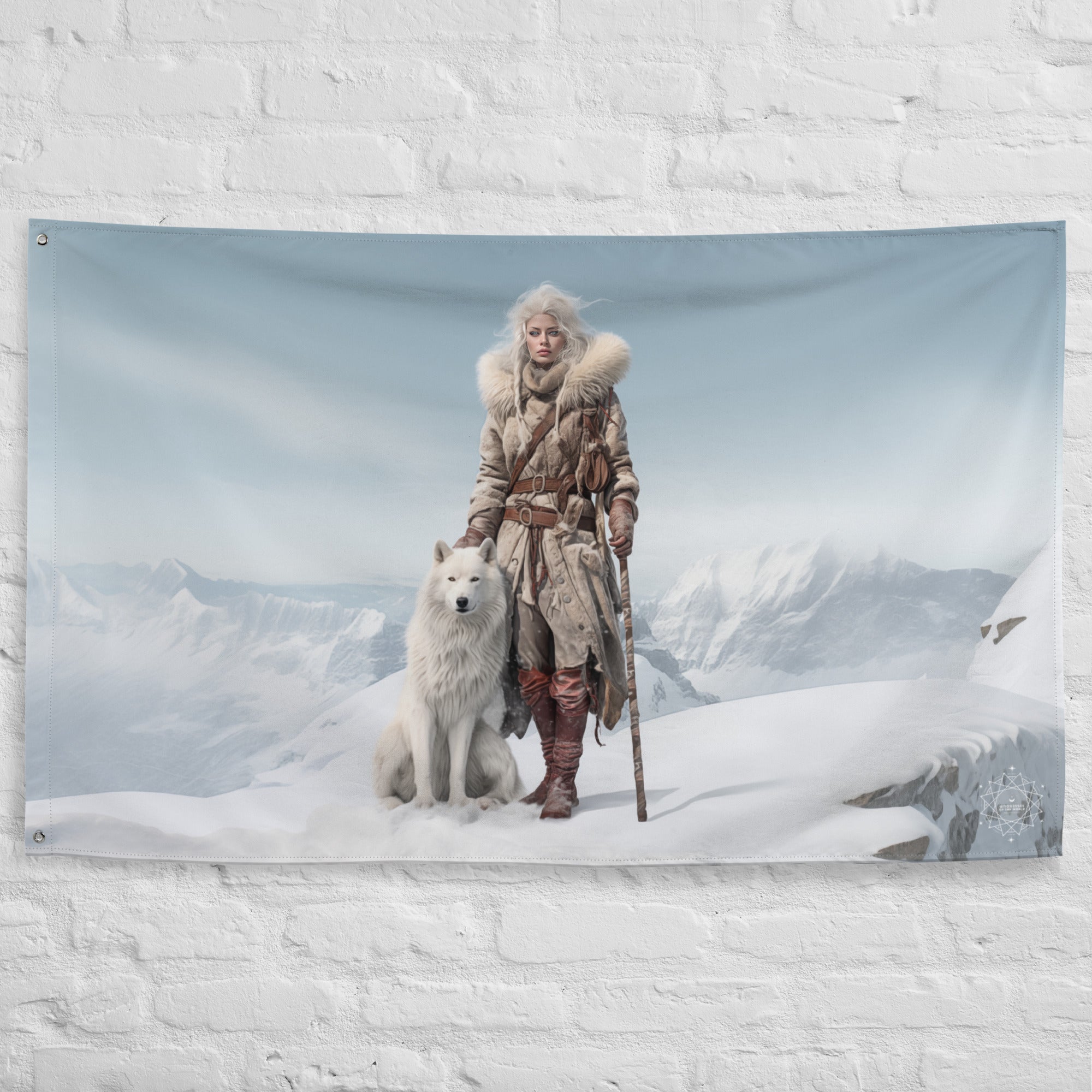 Skadi Goddess Flag Wall Art – About my Brain Institute