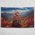 Pachamama Goddess Flag Wall Art