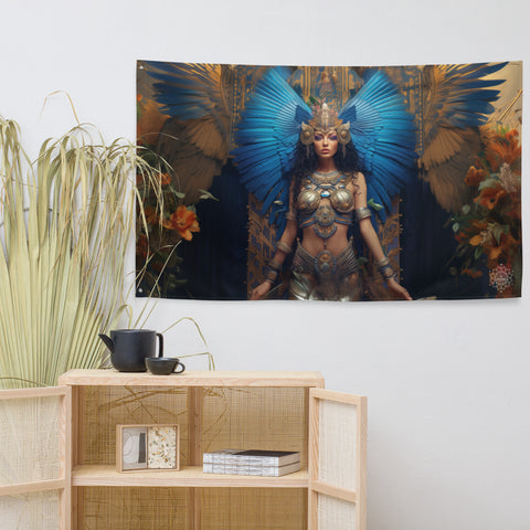 Isis Goddess Flag Wall Art