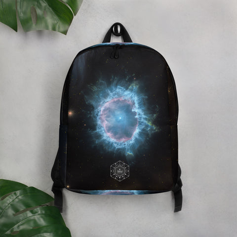 Blue Snowball Nebula Dreams Backpack