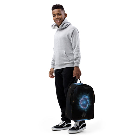 Blue Snowball Nebula Dreams Backpack