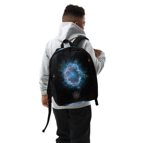 Blue Snowball Nebula Dreams Backpack