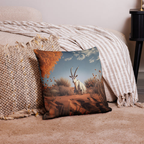 Arabian Oryx Spirit Animal Cushion Covers