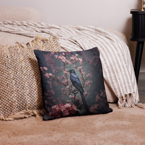 Raven Spirit Animal Cushion Cover