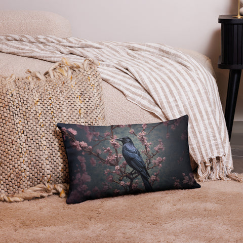 Raven Spirit Animal Cushion Cover