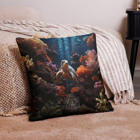 Sea Turtle Spirit Animal Cushion Covers