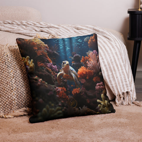 Sea Turtle Spirit Animal Cushion Covers