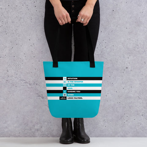 Heart 2 Heart Intuition Tote bag