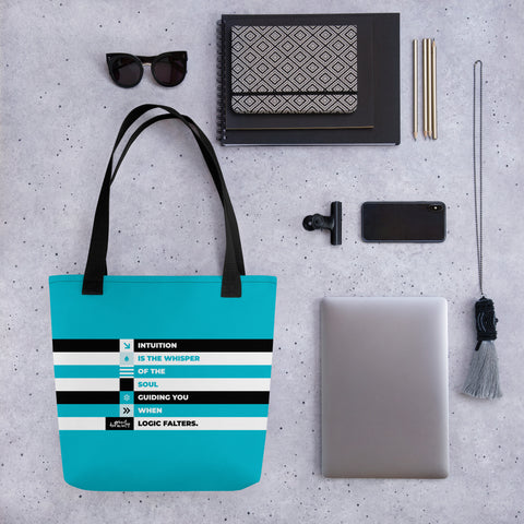Heart 2 Heart Intuition Tote bag