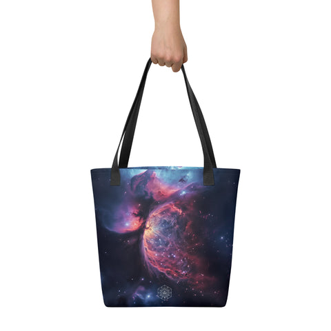 Crescent Nebula Dreams Tote bag