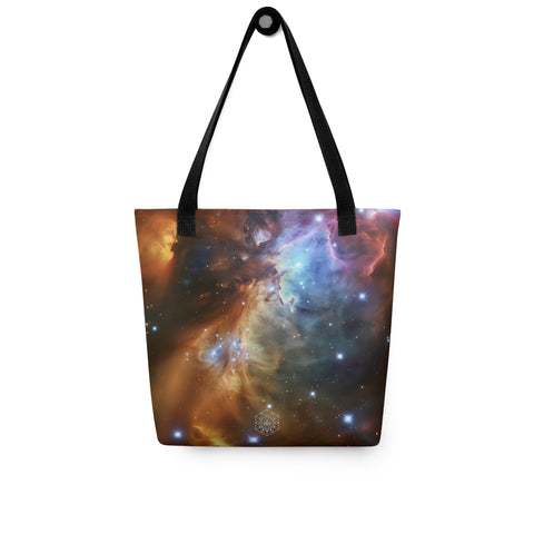 Fox Fur Nebula Dreams Tote bag