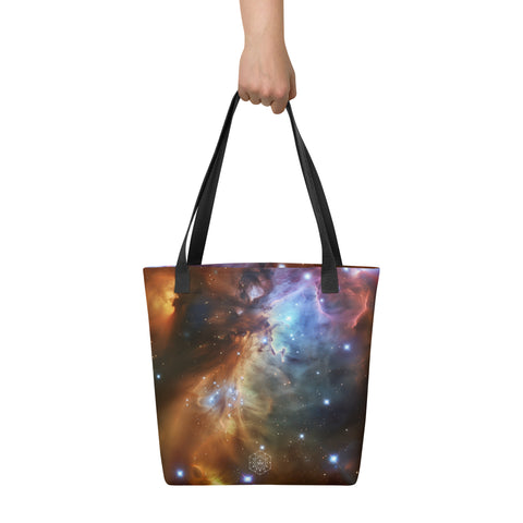 Fox Fur Nebula Dreams Tote bag