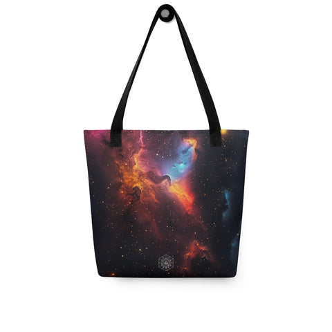 Jellyfish Nebula Dreams Tote bag