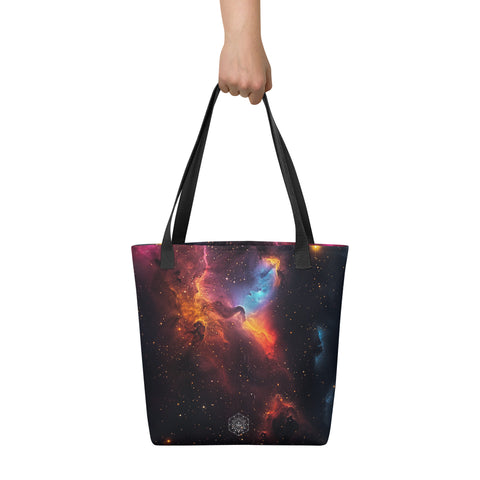 Jellyfish Nebula Dreams Tote bag