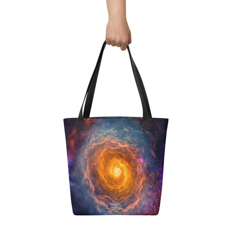 Spirograph Nebula Dreams Tote bag