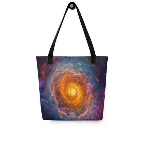 Spirograph Nebula Dreams Tote bag