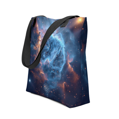 Thors Helmet Nebula Dreams Tote bag