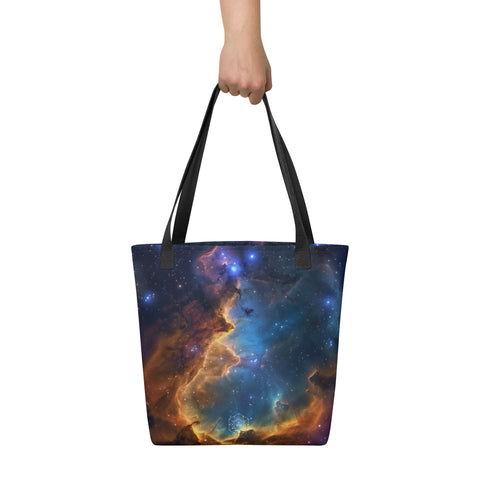 Seagull Nebula Dreams Tote bag