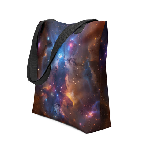 Runningman Nebula Dreams Tote bag