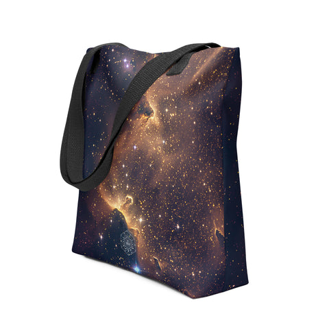 Snake Nebula Dreams Tote bag