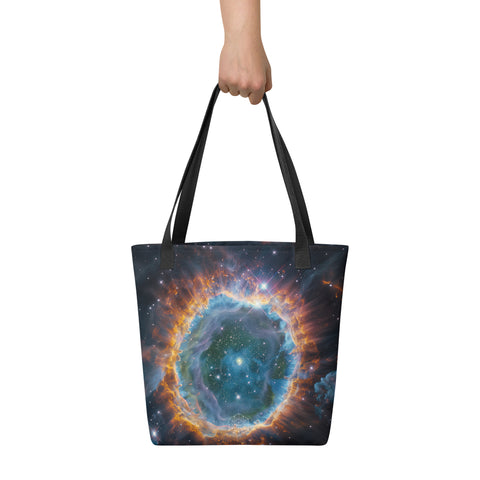 Ring Nebula Dreams Tote bag