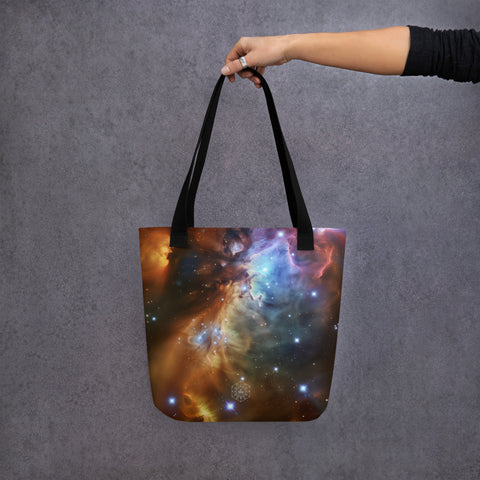 Fox Fur Nebula Dreams Tote bag