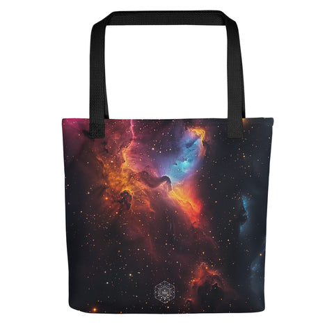 Jellyfish Nebula Dreams Tote bag