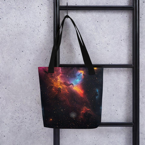 Jellyfish Nebula Dreams Tote bag