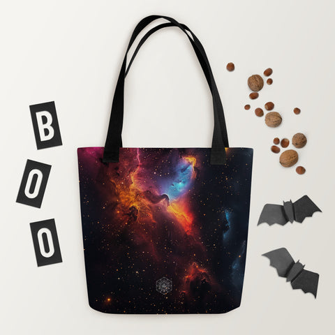 Jellyfish Nebula Dreams Tote bag