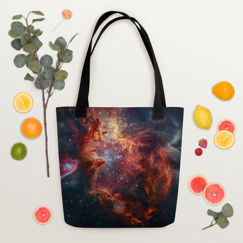 Omega Nebula Dreams Tote bag