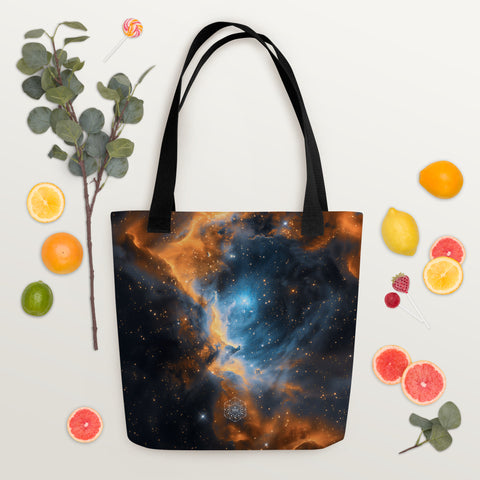 Pelican Nebula Dreams Tote bag