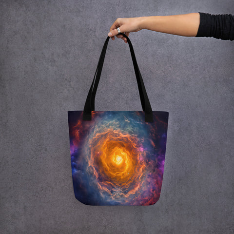 Spirograph Nebula Dreams Tote bag