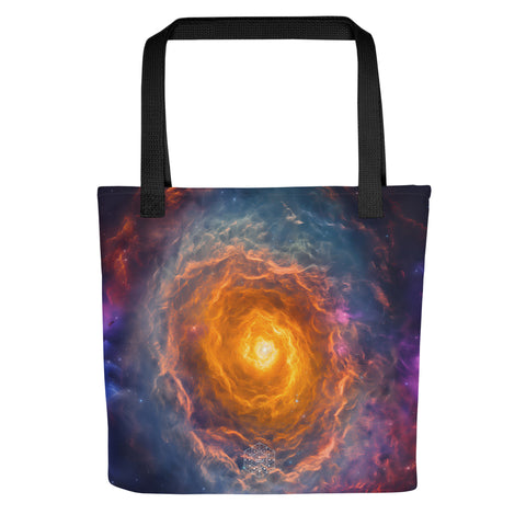 Spirograph Nebula Dreams Tote bag