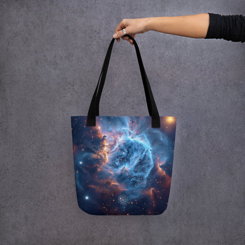 Thors Helmet Nebula Dreams Tote bag