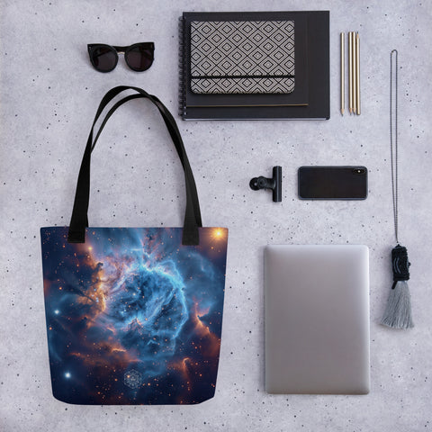 Thors Helmet Nebula Dreams Tote bag