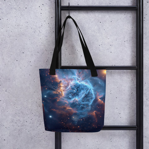 Thors Helmet Nebula Dreams Tote bag