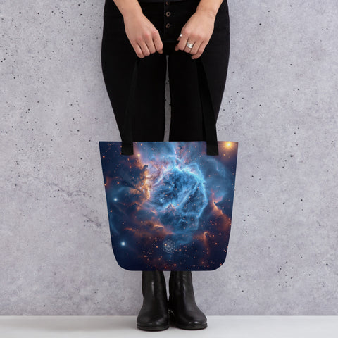 Thors Helmet Nebula Dreams Tote bag