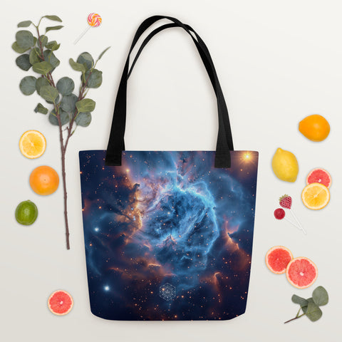 Thors Helmet Nebula Dreams Tote bag